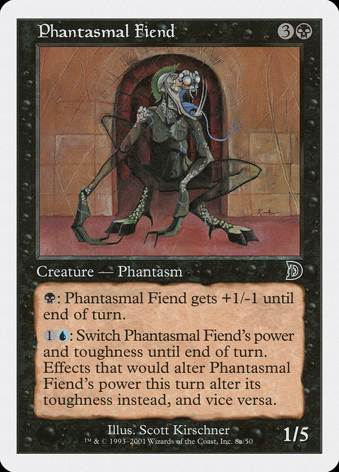 Phantasmal Fiend (Standing) [Deckmasters] | Dragon's Lair Comics and Fantasy Houston TX