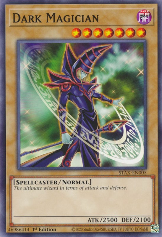 Dark Magician [STAX-EN005] Common | Dragon's Lair Comics and Fantasy Houston TX