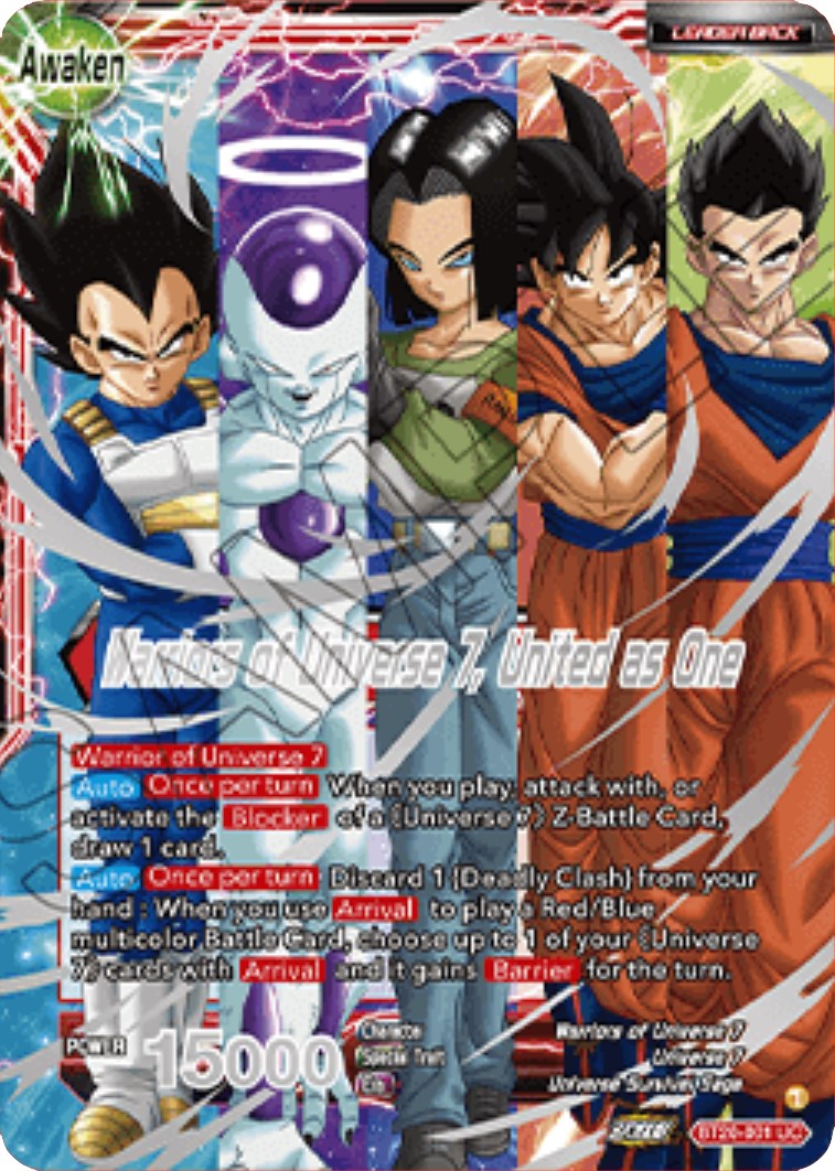 Android 17 // Warriors of Universe 7, United as One (2023 Championship Finals Top 16) (BT20-001) [Tournament Promotion Cards] | Dragon's Lair Comics and Fantasy Houston TX