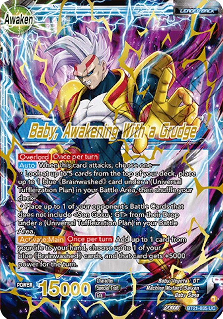 Baby // Baby, Awakening With a Grudge (Giant Card) (BT21-035) [Oversized Cards] | Dragon's Lair Comics and Fantasy Houston TX