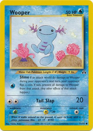 Wooper (71/75) [Neo Discovery Unlimited] | Dragon's Lair Comics and Fantasy Houston TX