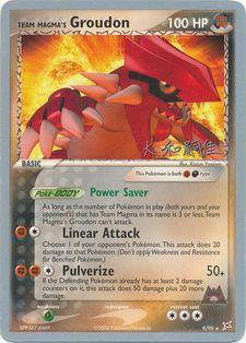 Team Magma's Groudon (9/95) (Magma Spirit - Tsuguyoshi Yamato) [World Championships 2004] | Dragon's Lair Comics and Fantasy Houston TX