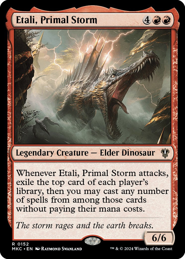 Etali, Primal Storm [Murders at Karlov Manor Commander] | Dragon's Lair Comics and Fantasy Houston TX