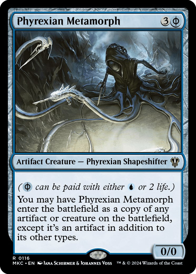 Phyrexian Metamorph [Murders at Karlov Manor Commander] | Dragon's Lair Comics and Fantasy Houston TX