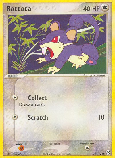 Rattata (77/112) [EX: FireRed & LeafGreen] | Dragon's Lair Comics and Fantasy Houston TX