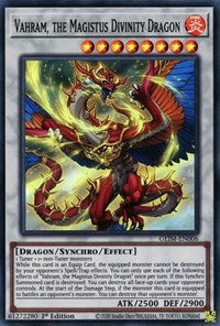 Vahram, the Magistus Divinity Dragon [GEIM-EN006] Super Rare | Dragon's Lair Comics and Fantasy Houston TX