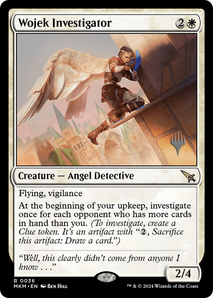 Wojek Investigator (Promo Pack) [Murders at Karlov Manor Promos] | Dragon's Lair Comics and Fantasy Houston TX