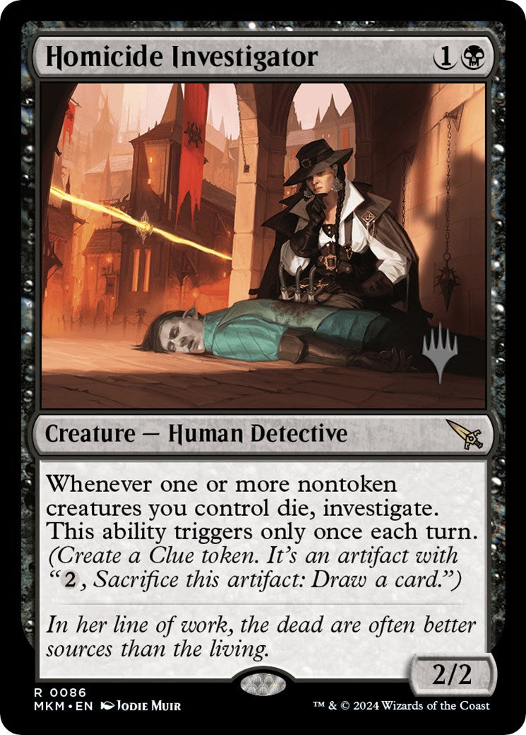 Homicide Investigator (Promo Pack) [Murders at Karlov Manor Promos] | Dragon's Lair Comics and Fantasy Houston TX