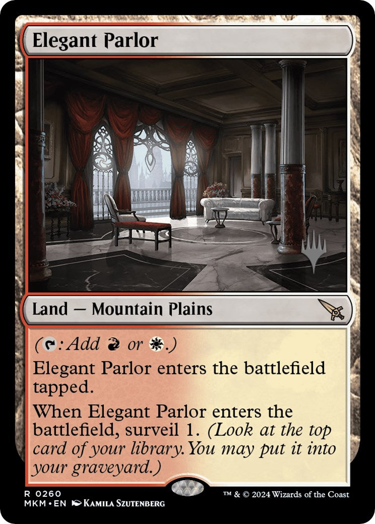 Elegant Parlor (Promo Pack) [Murders at Karlov Manor Promos] | Dragon's Lair Comics and Fantasy Houston TX