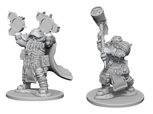 Wizkids Dungeons and Dragons Nolzur`s Marvelous Unpainted Miniatures: W2 Dwarf Male Cleric | Dragon's Lair Comics and Fantasy Houston TX