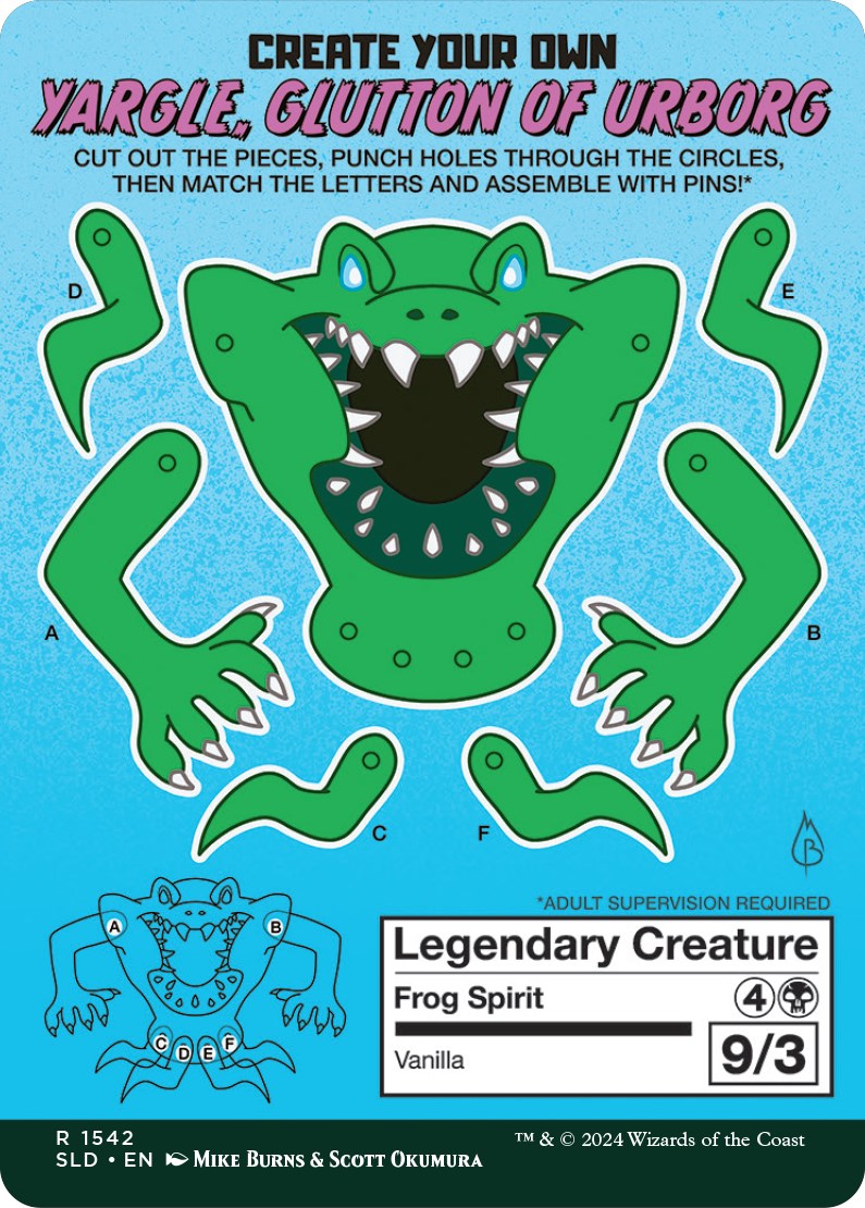 Yargle, Glutton of Urborg [Secret Lair Drop Series] | Dragon's Lair Comics and Fantasy Houston TX