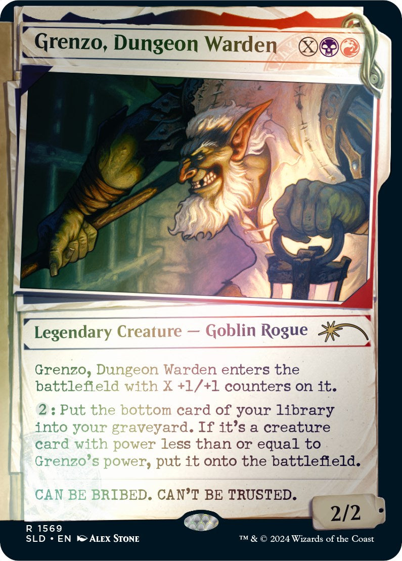 Grenzo, Dungeon Warden (Rainbow Foil) [Secret Lair Drop Series] | Dragon's Lair Comics and Fantasy Houston TX