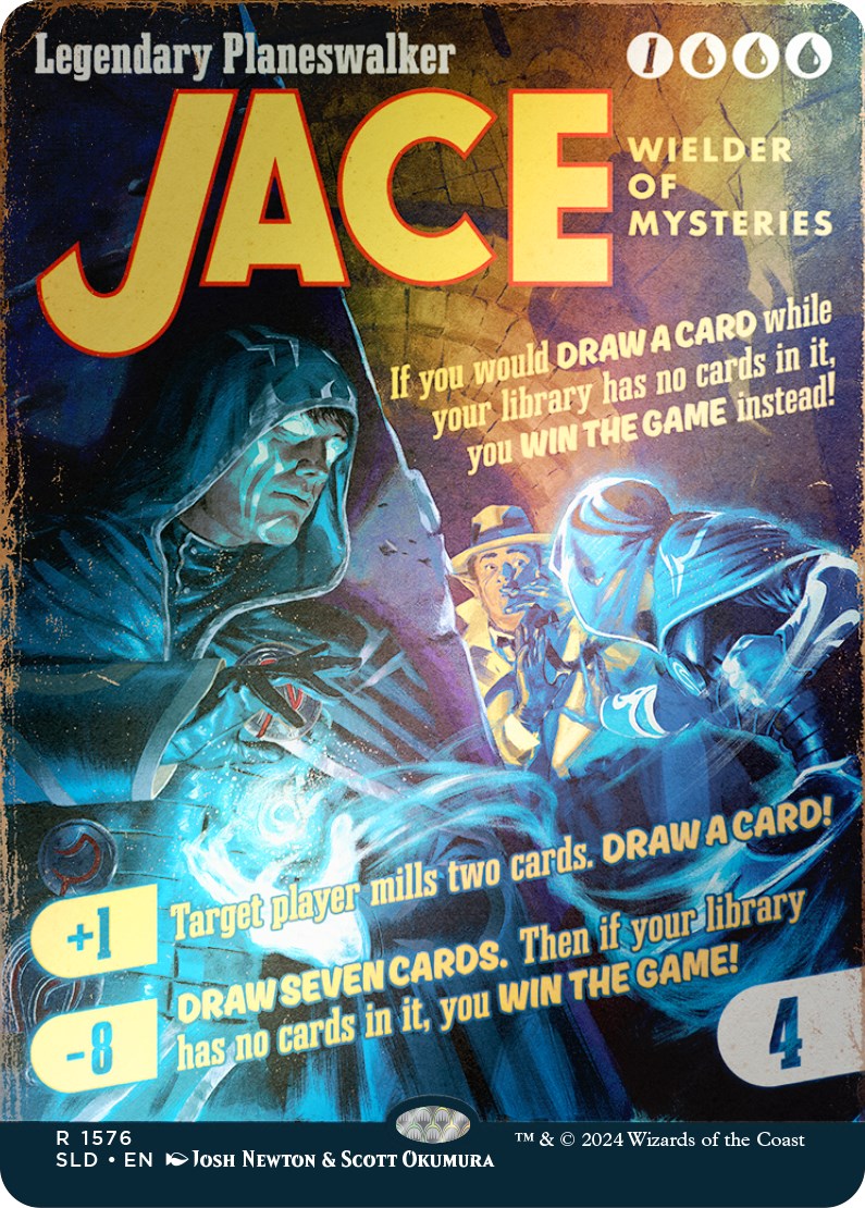 Jace, Wielder of Mysteries (Rainbow Foil) [Secret Lair Drop Series] | Dragon's Lair Comics and Fantasy Houston TX