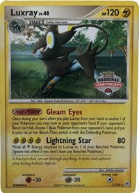 Luxray (7/130) (National Championship Promo) [Diamond & Pearl: Base Set] | Dragon's Lair Comics and Fantasy Houston TX