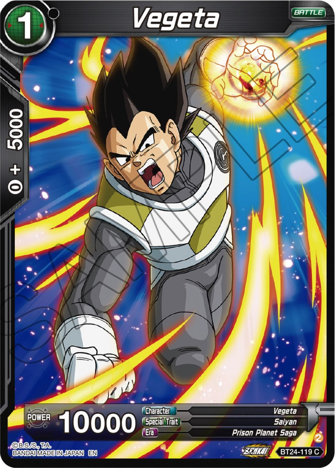 Vegeta (BT24-119) [Beyond Generations] | Dragon's Lair Comics and Fantasy Houston TX