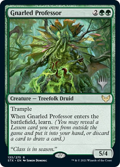 Gnarled Professor (Promo Pack) [Strixhaven: School of Mages Promos] | Dragon's Lair Comics and Fantasy Houston TX