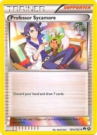 Professor Sycamore (107a/122) (Alternate Art Promo) [XY: BREAKpoint] | Dragon's Lair Comics and Fantasy Houston TX