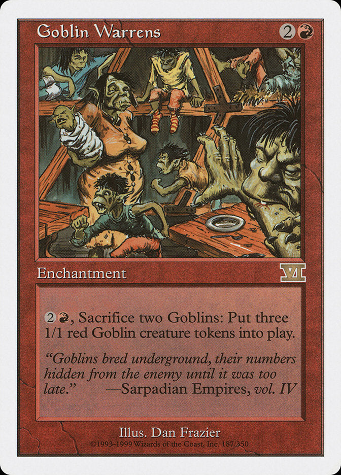 Goblin Warrens [Classic Sixth Edition] | Dragon's Lair Comics and Fantasy Houston TX