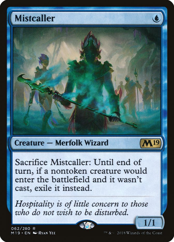 Mistcaller [Core Set 2019] | Dragon's Lair Comics and Fantasy Houston TX