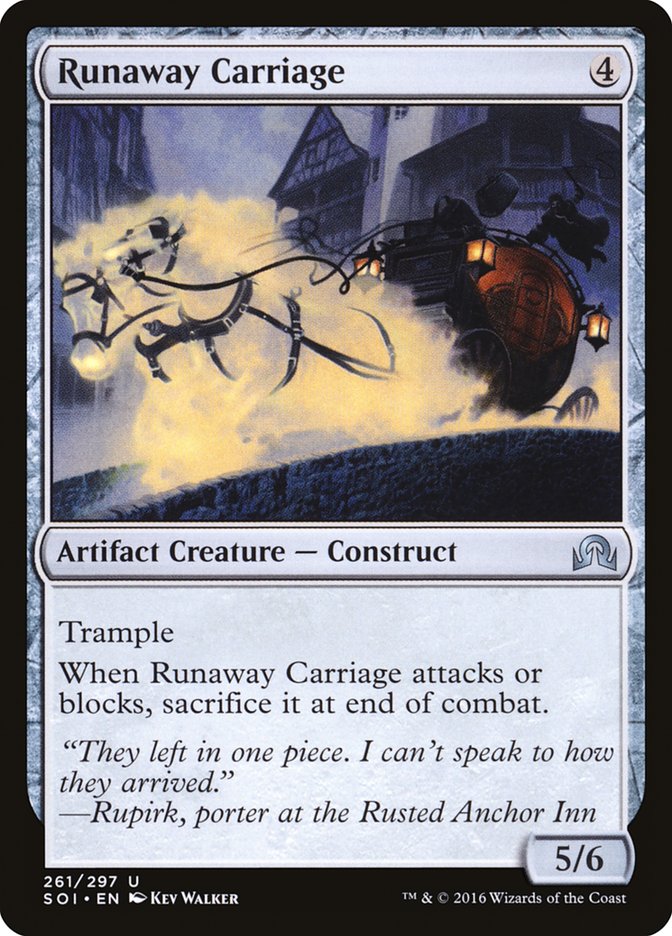 Runaway Carriage [Shadows over Innistrad] | Dragon's Lair Comics and Fantasy Houston TX