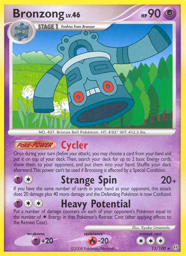 Bronzong (13/100) [Diamond & Pearl: Stormfront] | Dragon's Lair Comics and Fantasy Houston TX