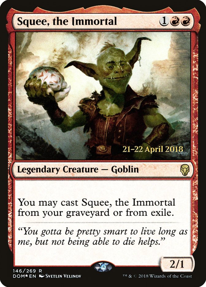 Squee, the Immortal [Dominaria Prerelease Promos] | Dragon's Lair Comics and Fantasy Houston TX