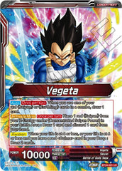 Vegeta // Vegeta, Awakened Feelings (SLR) (BT24-001) [Beyond Generations] | Dragon's Lair Comics and Fantasy Houston TX