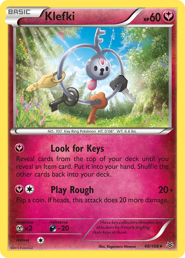 Klefki (48/108) [XY: Roaring Skies] | Dragon's Lair Comics and Fantasy Houston TX