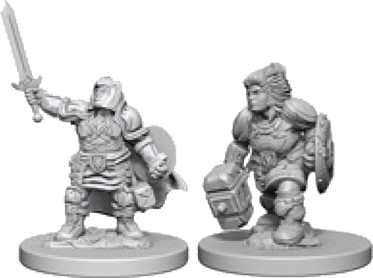 Wizkids Dungeons and Dragons Nolzur`s Marvelous Unpainted Miniatures: W3 Dwarf Female Paladin | Dragon's Lair Comics and Fantasy Houston TX