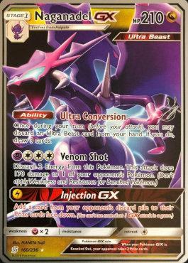 Naganadel GX (160/236) (Perfection - Henry Brand) [World Championships 2019] | Dragon's Lair Comics and Fantasy Houston TX