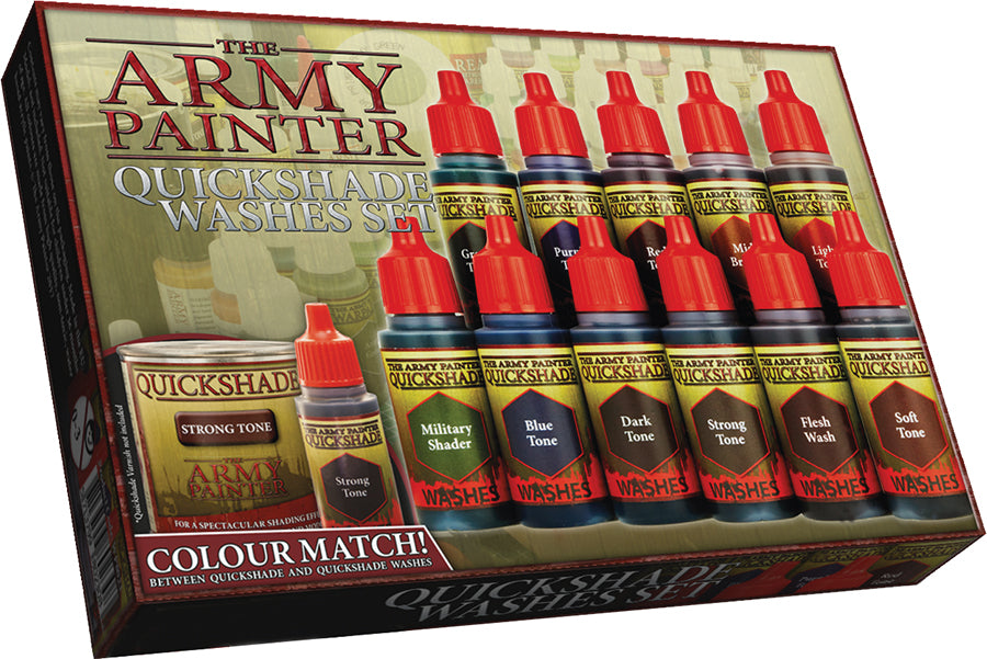 Army Painter Warpaints: Quickshade Washes Set | Dragon's Lair Comics and Fantasy Houston TX