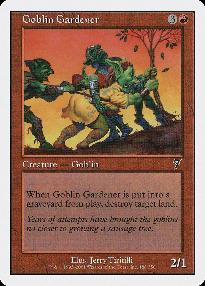 Goblin Gardener [Seventh Edition] | Dragon's Lair Comics and Fantasy Houston TX