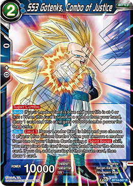 SS3 Gotenks, Combo of Justice (BT14-047) [Cross Spirits] | Dragon's Lair Comics and Fantasy Houston TX