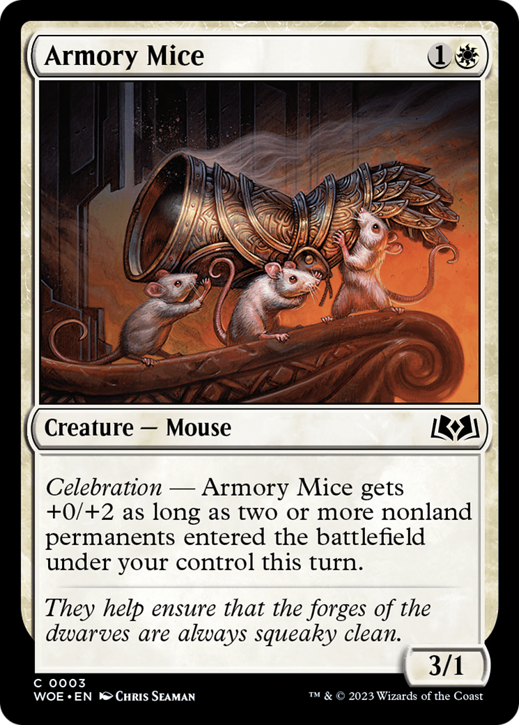 Armory Mice [Wilds of Eldraine] | Dragon's Lair Comics and Fantasy Houston TX