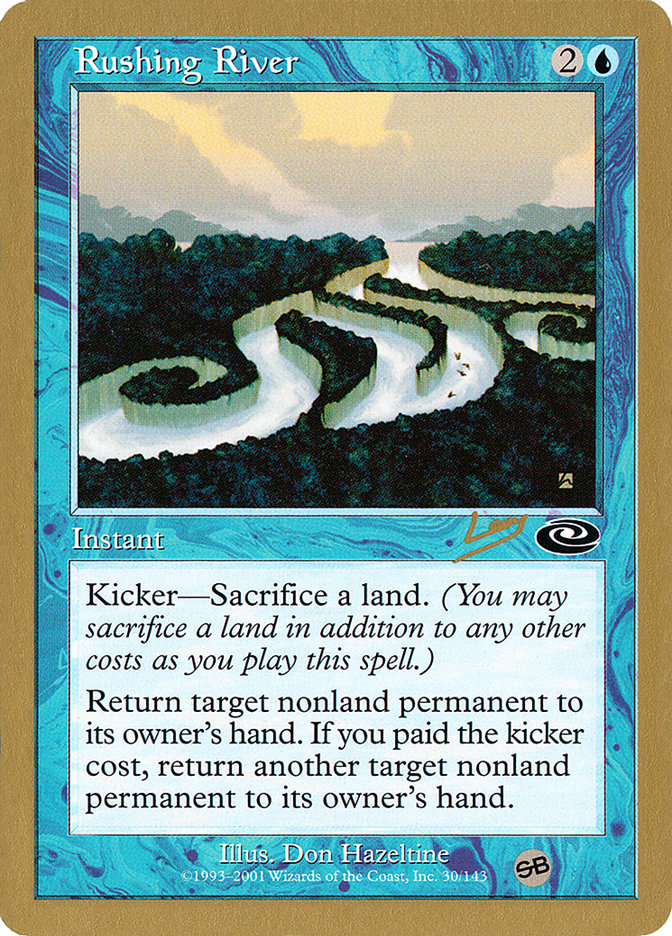 Rushing River (Raphael Levy) (SB) [World Championship Decks 2002] | Dragon's Lair Comics and Fantasy Houston TX