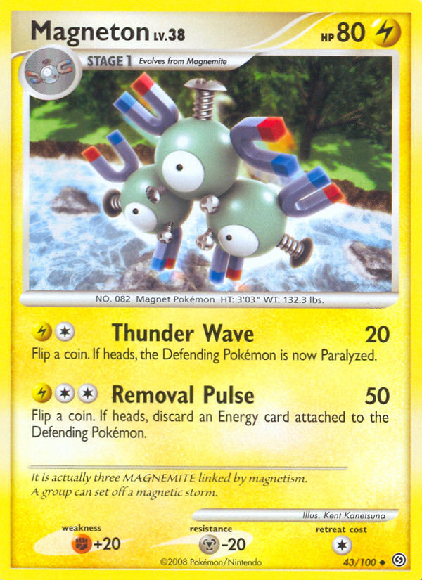 Magneton (43/100) [Diamond & Pearl: Stormfront] | Dragon's Lair Comics and Fantasy Houston TX