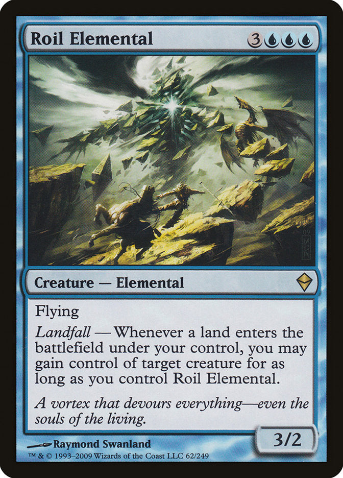 Roil Elemental [Zendikar] | Dragon's Lair Comics and Fantasy Houston TX