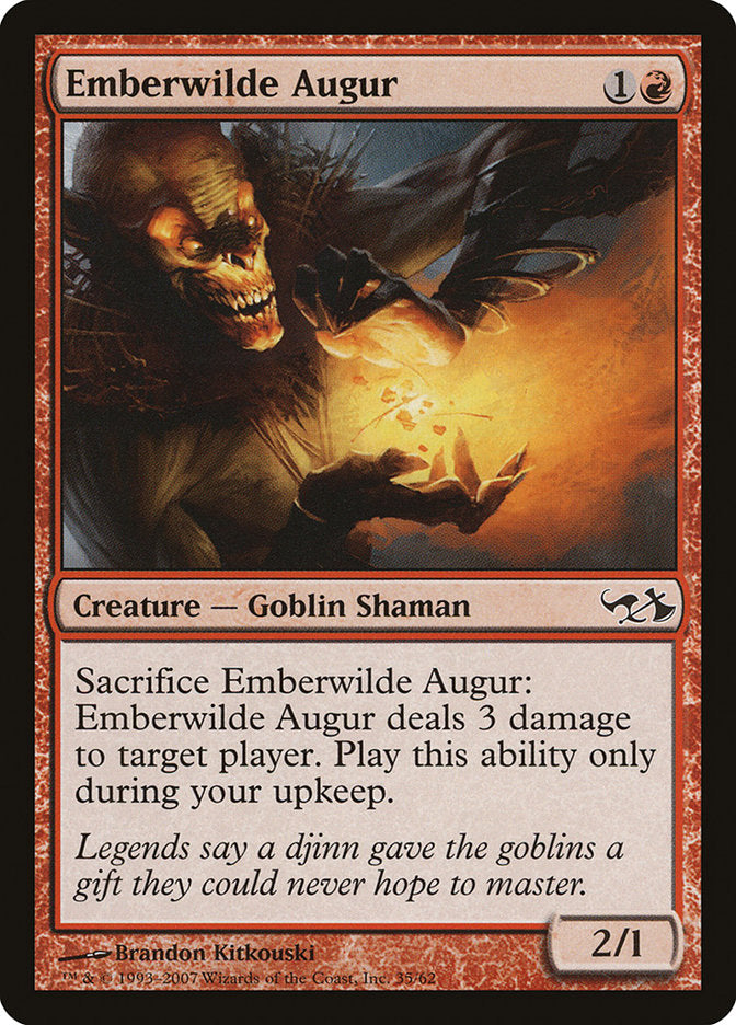 Emberwilde Augur [Duel Decks: Elves vs. Goblins] | Dragon's Lair Comics and Fantasy Houston TX