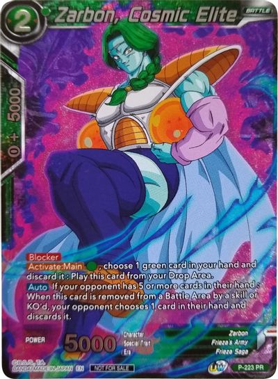 Zarbon, Cosmic Elite (Player's Choice) (P-223) [Promotion Cards] | Dragon's Lair Comics and Fantasy Houston TX