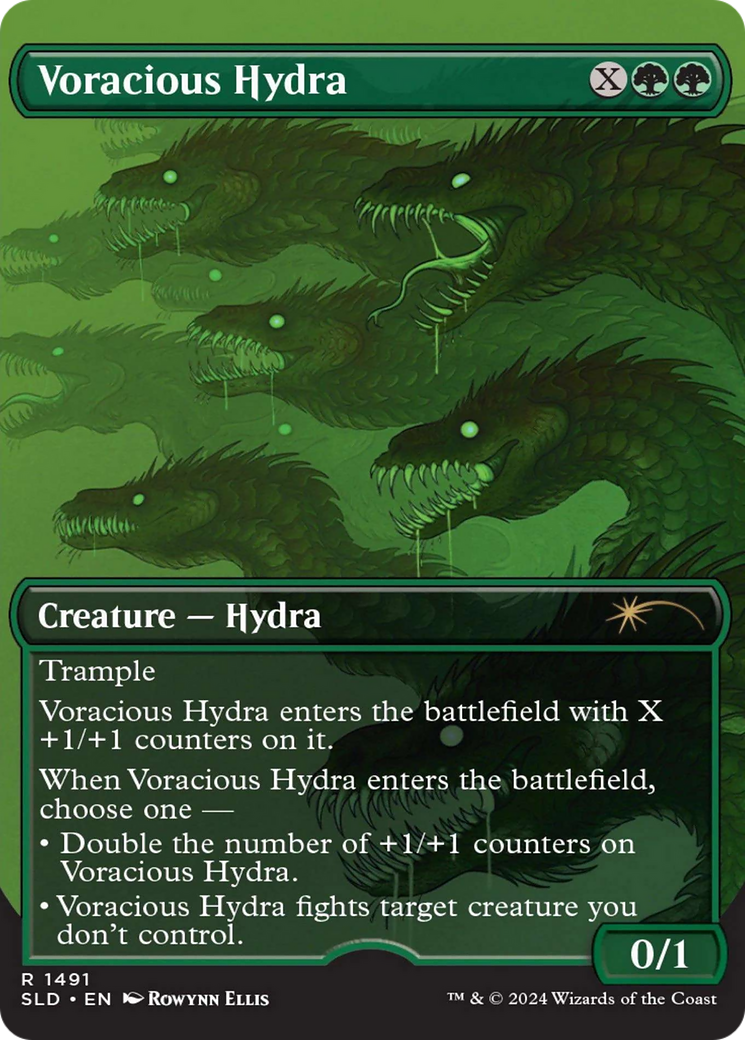 Voracious Hydra (Rainbow Foil) [Secret Lair Drop Series] | Dragon's Lair Comics and Fantasy Houston TX