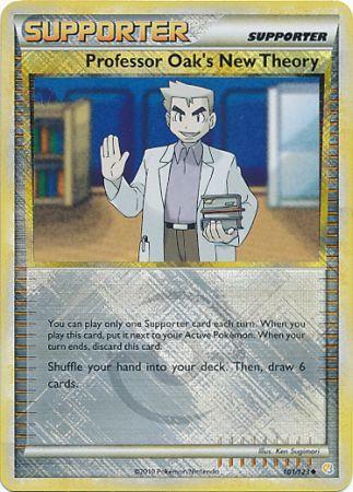 Professor Oak's New Theory (101/123) (League Promo) [HeartGold & SoulSilver: Base Set] | Dragon's Lair Comics and Fantasy Houston TX