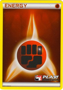 Fighting Energy (2011 Play Pokemon Promo) [League & Championship Cards] | Dragon's Lair Comics and Fantasy Houston TX