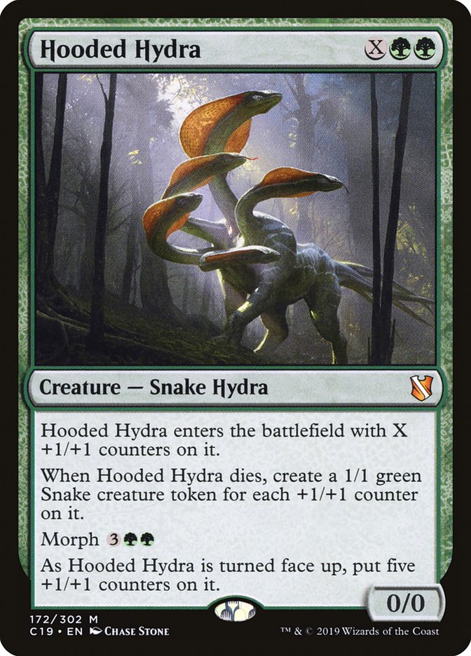 Hooded Hydra [Commander 2019] | Dragon's Lair Comics and Fantasy Houston TX