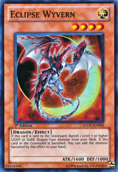 Eclipse Wyvern [SDDC-EN003] Super Rare | Dragon's Lair Comics and Fantasy Houston TX