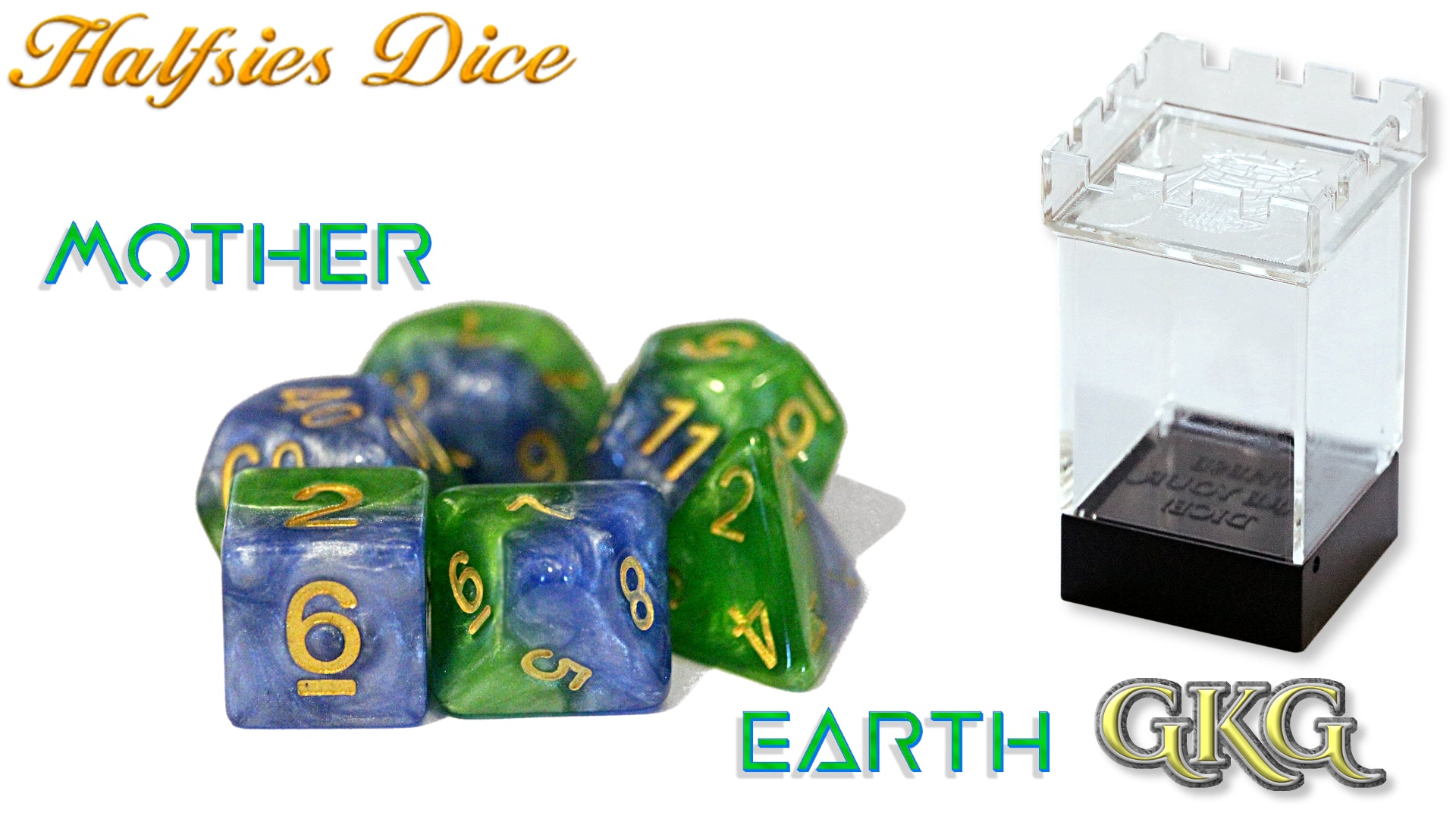 Gate Keeper Games Halfsies Dice: Mother Earth | Dragon's Lair Comics and Fantasy Houston TX