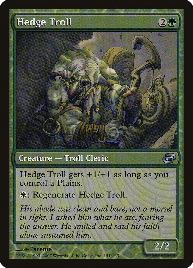 Hedge Troll [Planar Chaos] | Dragon's Lair Comics and Fantasy Houston TX