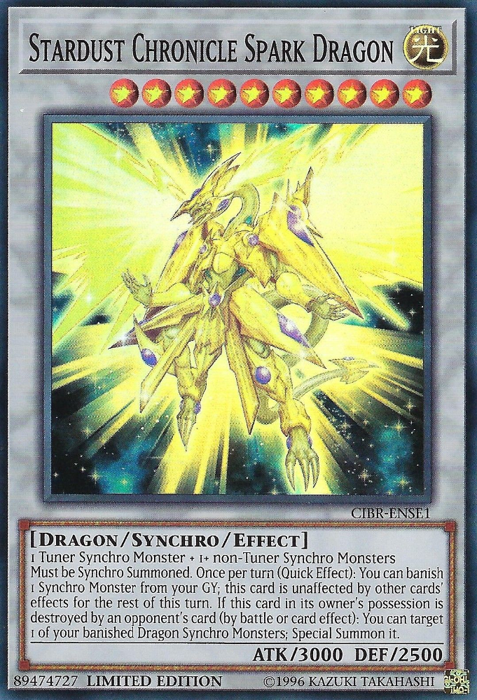 Stardust Chronicle Spark Dragon [CIBR-ENSE1] Super Rare | Dragon's Lair Comics and Fantasy Houston TX