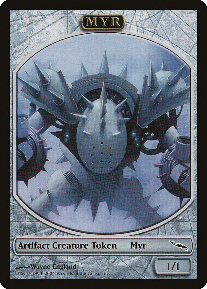 Myr Token [Magic Player Rewards 2004] | Dragon's Lair Comics and Fantasy Houston TX