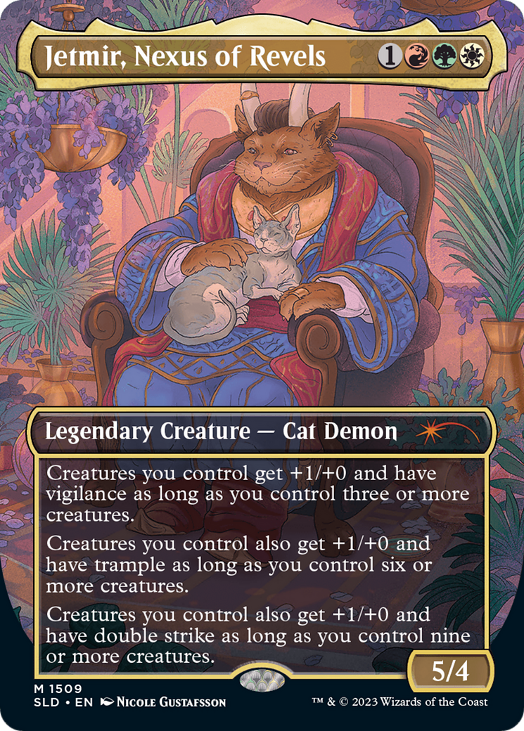 Jetmir, Nexus of Revels // Jetmir, Nexus of Revels [Secret Lair Commander Deck: Raining Cats and Dogs] | Dragon's Lair Comics and Fantasy Houston TX