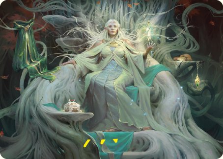 Galadriel, Gift-Giver Art Card [The Lord of the Rings: Tales of Middle-earth Art Series] | Dragon's Lair Comics and Fantasy Houston TX